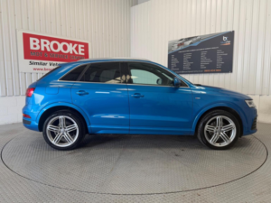 2015 Audi Q3 2.0 Tdi S Line Plus Quattro Euro 6 (s/s) 5dr in Blue — image 3