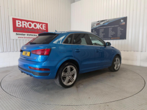 2015 Audi Q3 2.0 Tdi S Line Plus Quattro Euro 6 (s/s) 5dr in Blue — image 4