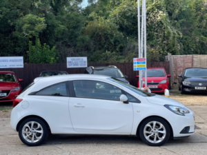 2015 Vauxhall Corsa 1.2i Excite Euro 6 3dr (a/c) in White — image 2