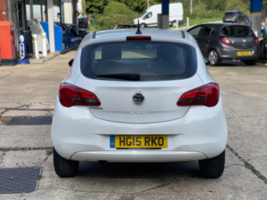 2015 Vauxhall Corsa 1.2i Excite Euro 6 3dr (a/c) in White — image 4