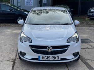 2015 Vauxhall Corsa 1.2i Excite Euro 6 3dr (a/c) in White — image 5