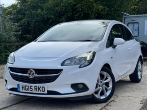 2015 Vauxhall Corsa 1.2i Excite Euro 6 3dr (a/c) in White — image 6