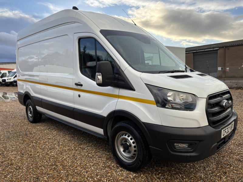 2022 Ford Transit 2.0 Transit Leader Van 350 L3 2.0l Ford Ecoblue 130ps Rwd 6 Speed Manual in White — image 1