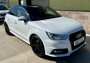 2017 Audi A1 1.6 Tdi Black Edition Sportback Euro 6 (s/s) 5dr in White — image 4