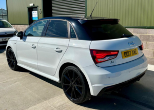 2017 Audi A1 1.6 Tdi Black Edition Sportback Euro 6 (s/s) 5dr in White — image 5