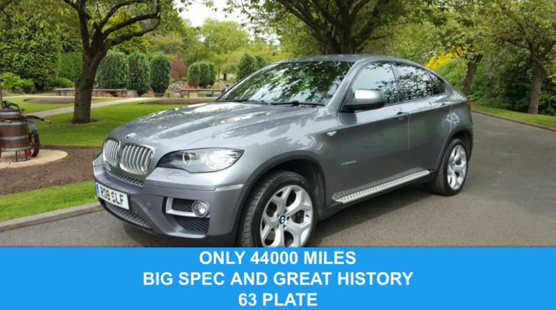 2013 BMW X6 3.0 40d SUV 5dr Diesel Auto Xdrive Euro 5 (306 Ps) in Grey — image 1