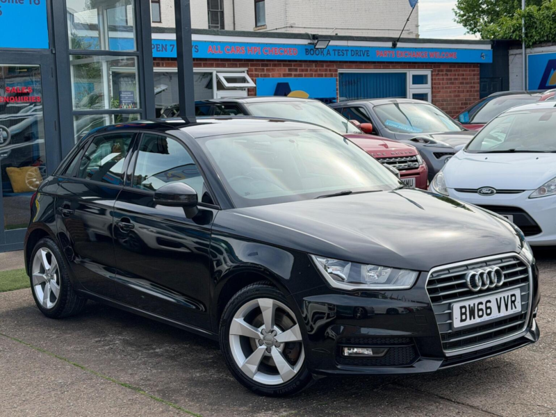 2016 Audi A1 1.4 Tfsi Sport Sportback Euro 6 (s/s) 5dr in Black — image 1
