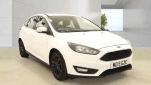 2015 Ford Focus 1.0 T Ecoboost Zetec White 5dr Lowtax+8 Stamps in White — image 3
