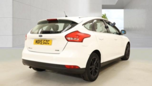 2015 Ford Focus 1.0 T Ecoboost Zetec White 5dr Lowtax+8 Stamps in White — image 4