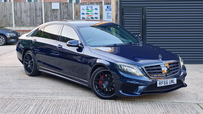 2016 Mercedes-Benz S Class 3.0 350ld V6 Se (executive) G-Tronic+ Euro 6 (s/s) 4dr in Blue — image 1