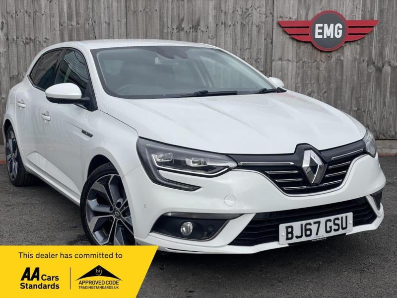 2017 Renault Megane 1.5 Dci Signature Nav Edc Euro 6 5dr in White — image 1