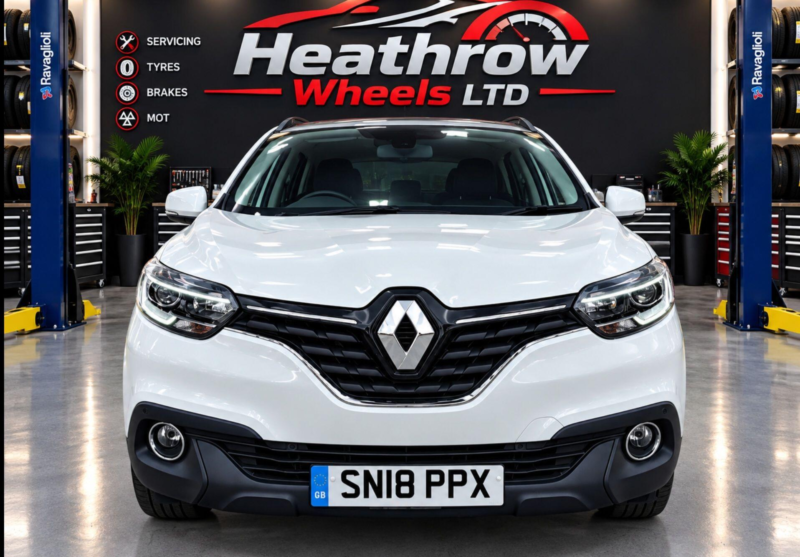 2018 Renault Kadjar 1.2 Tce Dynamique S Nav Euro 6 (s/s) 5dr in White — image 1