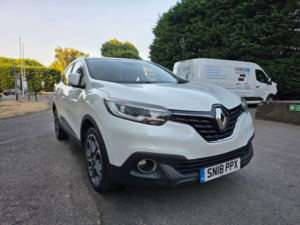 2018 Renault Kadjar 1.2 Tce Dynamique S Nav Euro 6 (s/s) 5dr in White — image 3