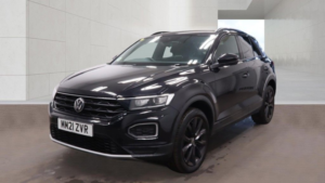 2021 Volkswagen T-Roc 1.5 Tsi Evo Black Edition SUV 5dr Petrol DSG Euro 6 (s/s) (150 Ps) in Black — image 2