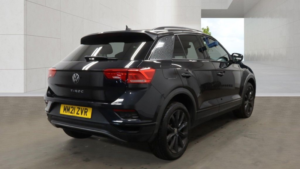 2021 Volkswagen T-Roc 1.5 Tsi Evo Black Edition SUV 5dr Petrol DSG Euro 6 (s/s) (150 Ps) in Black — image 4
