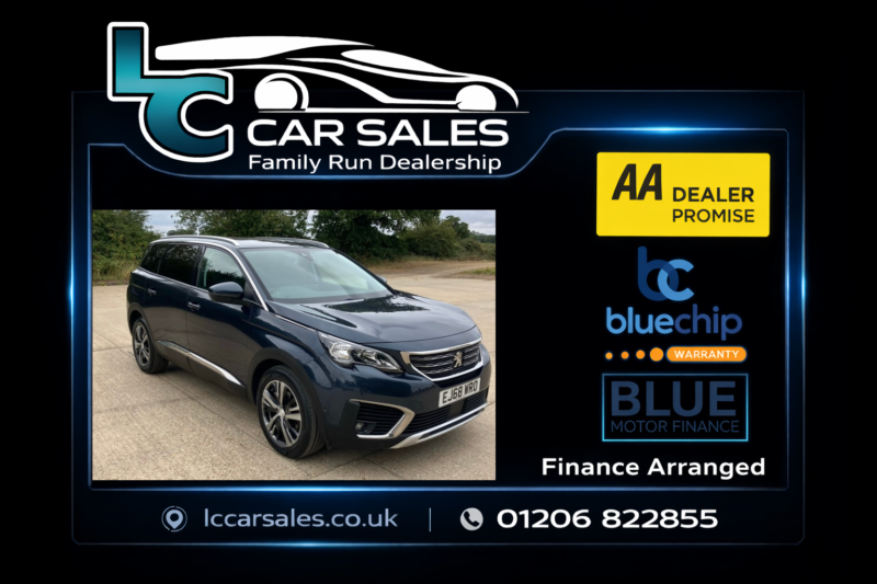 2018 Peugeot 5008 1.5 Bluehdi Allure Automatic in Blue — image 1