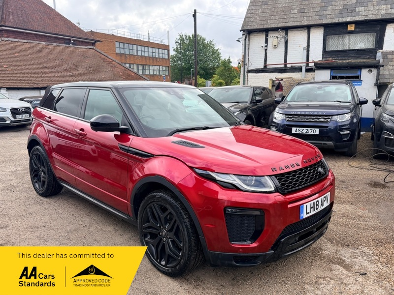 2018 Land Rover Range Rover Evoque Td4 Hse Dynamic in Red — image 1