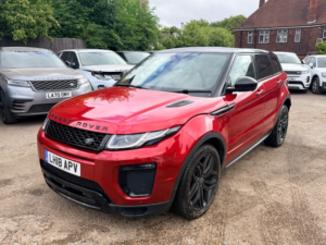 2018 Land Rover Range Rover Evoque Td4 Hse Dynamic in Red — image 2