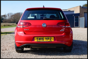 2016 Volkswagen Golf 1.4 Tsi Bluemotion Tech Match Edition in Red — image 4