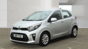 2017 Kia Picanto 1.25 2 Hatchback 5dr Petrol Auto Euro 6 (83 Bhp) in Silver — image 4