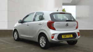 2017 Kia Picanto 1.25 2 Hatchback 5dr Petrol Auto Euro 6 (83 Bhp) in Silver — image 6