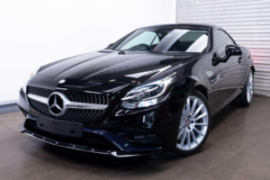2017 Mercedes-Benz Slc 2.0 Slc200 Amg Line G-Tronic Euro 6 (s/s) 2dr in Black — image 6