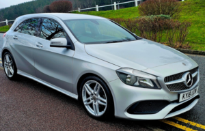 2018 Mercedes-Benz A Class 2.1 A200d Amg Line Hatchback 5dr Diesel 7g-Dct Euro 6 (s/s) (136 Ps) in Silver — image 4