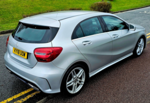 2018 Mercedes-Benz A Class 2.1 A200d Amg Line Hatchback 5dr Diesel 7g-Dct Euro 6 (s/s) (136 Ps) in Silver — image 6