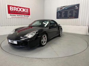 2004 Porsche 911 3.6 996 Turbo Cabriolet Tiptronic S AWD 2dr in Black — image 2