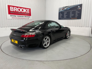 2004 Porsche 911 3.6 996 Turbo Cabriolet Tiptronic S AWD 2dr in Black — image 4