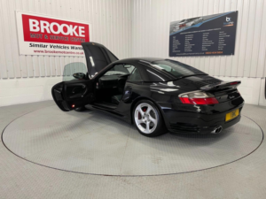 2004 Porsche 911 3.6 996 Turbo Cabriolet Tiptronic S AWD 2dr in Black — image 5
