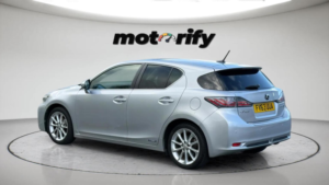 2013 Lexus Ct 1.8 200h Luxury CVT Euro 5 (s/s) 5dr in Silver — image 6