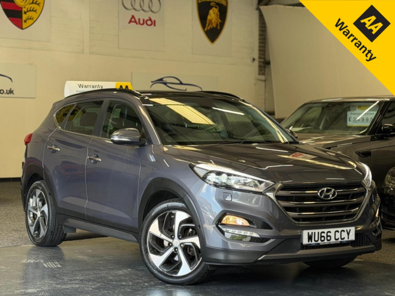 2016 Hyundai Tucson 1.7 Tucson Prem Se 1.7 D 141ps Dct in Grey — image 1