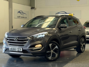 2016 Hyundai Tucson 1.7 Tucson Prem Se 1.7 D 141ps Dct in Grey — image 4
