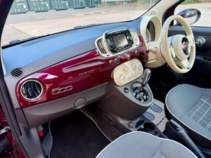2016 Fiat 500 1.2 Lounge Dualogic Euro 6 (s/s) 3dr in Red — image 6