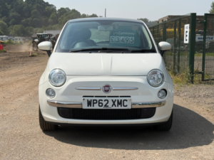 2013 Fiat 500 1.2 Lounge Hatchback 3dr Petrol Manual Euro 4 (69 Bhp) in White — image 4
