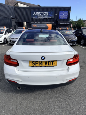 2014 BMW 2 Series 2.0 218d M Sport Coupe in White — image 6