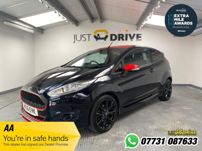 2016 Ford Fiesta 1.0t Ecoboost Zetec S Hatchback 3dr Petrol Manual Euro 6 (s/s) (140 Ps) in Black — image 1