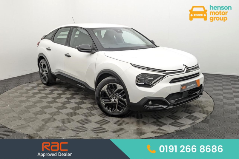 2023 Citroen C4 1.2 Puretech Sense Hatchback 5dr Petrol Manual Euro 6 (s/s) (100 Ps) in White — image 1