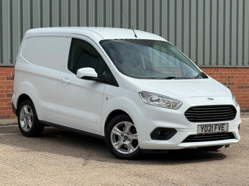 2021 Ford Transit Courier 1.0 Ecoboost Limited L1 Euro 6 5dr in White — image 1