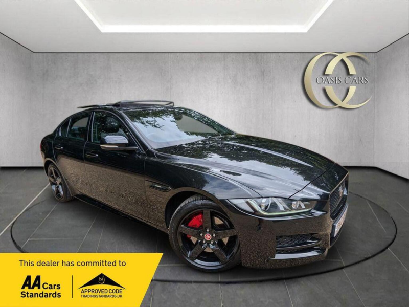 2016 Jaguar Xe 2.0d R-Sport Auto AWD Euro 6 (s/s) 4dr in Black — image 1