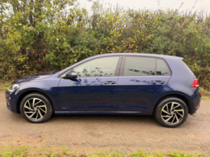 2019 Volkswagen Golf 1.0 Tsi Match DSG Euro 6 (s/s) 5dr in Blue — image 3