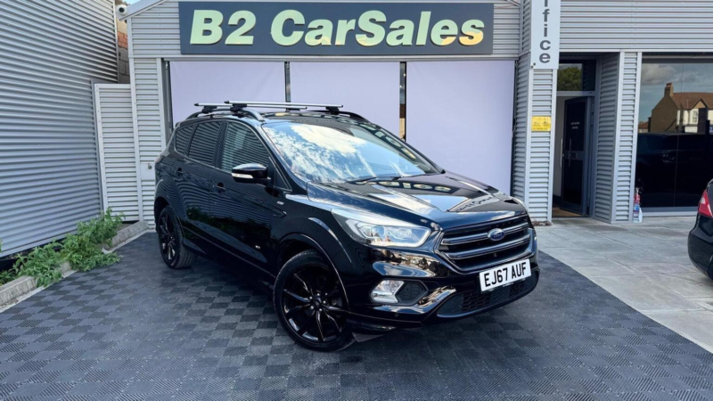 2017 Ford Kuga 2.0 Tdci St-Line X Powershift AWD Euro 6 (s/s) 5dr in Black — image 1