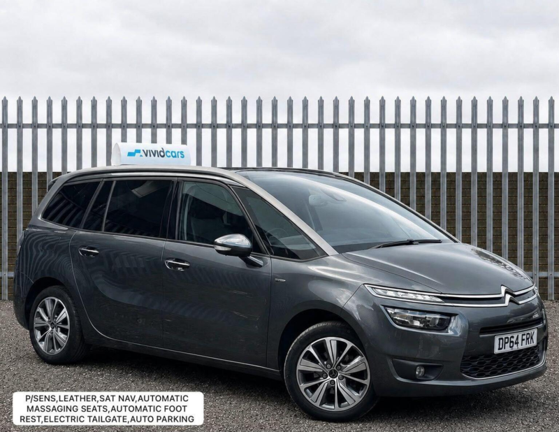 2015 Citroen Grand C4 Picasso 1.6 E-Hdi Exclusive+ Euro 5 (s/s) 5dr in Grey — image 1