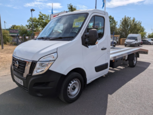 2020 Nissan Nv400 2.3 Dci 35 Acenta Recovery Truck Car Transporter in White — image 2