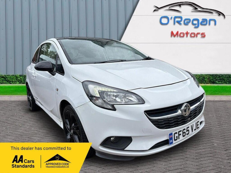 2015 Vauxhall Corsa 1.2i Limited Edition Euro 6 3dr in White — image 1