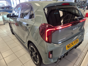 2025 Kia Picanto 1.2 Gt-Line S Hatchback 5dr Petrol AMT Euro 6 (s/s) (77 Bhp) in Green — image 2