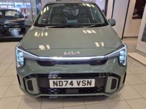 2025 Kia Picanto 1.2 Gt-Line S Hatchback 5dr Petrol AMT Euro 6 (s/s) (77 Bhp) in Green — image 4