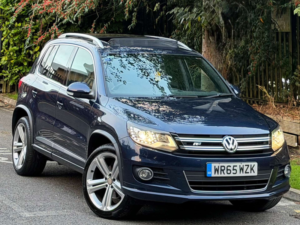 2015 Volkswagen Tiguan 2.0 Tdi Bluemotion Tech R-Line Edition SUV 5dr Diesel Manual 4WD Euro 6 (s/s) (150 Ps) in Blue — image 2