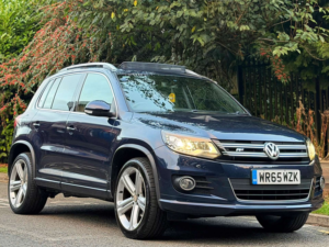 2015 Volkswagen Tiguan 2.0 Tdi Bluemotion Tech R-Line Edition SUV 5dr Diesel Manual 4WD Euro 6 (s/s) (150 Ps) in Blue — image 6